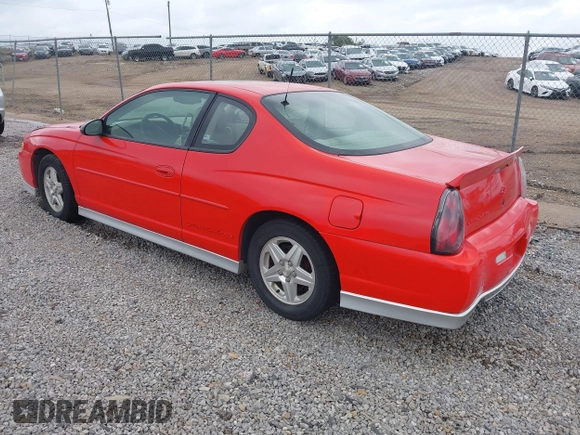 2001 Chevrolet Monte Carlo SS with VIN 2G1WX15K719159149, listed as a IAAI auction lot 41506221 with 1 mi miles. Bid and sale history available at carsss.com. Image 3.