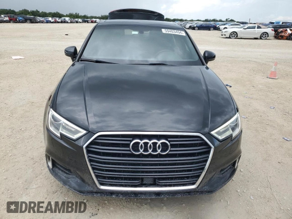 2019 Audi A3 Sedan Premium with VIN WAUAUGFF5K1009283, listed as a Copart auction lot 59403494 with 19,749 mi miles and Salvage Title. Bid and sale history available at carsss.com. Image 5.