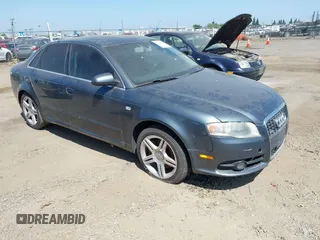 2008 Audi A4 2.0T z VIN WAUDF78E88A054416, wystawiony jako IAAI lot #42496602 z przebiegiem 170 605 mil mil oraz . Historia ofert i sprzedaży dostępna na DreamBid. Obrazek 1.