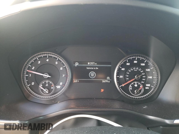 2023 Hyundai Santa Fe SEL with VIN 5NMS24AJ6PH507769, listed as a Copart auction lot 38157573 with 2,679 mi miles and . Bid and sale history available at DreamBid. Image 9.