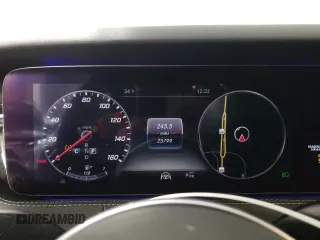 2019 Mercedes-Benz S-Class S 560 with VIN WDDXJ8GB5KA035797, listed as a Copart auction lot 45275365 with 25,799 mi miles and Salvage Title. Bid and sale history available at carsss.com. Image 9.