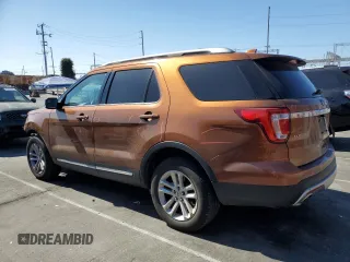 2017 Ford Explorer XLT with VIN 1FM5K7DH9HGA60625, listed as a Copart auction lot 46456765 with 91,824 mi miles and Salvage Title. Bid and sale history available at carsss.com. Image 2.