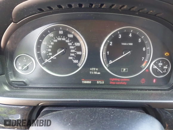2011 BMW 5 Series 535i with VIN WBAFR7C59BC804909, listed as a IAAI auction lot 41797649 with 158,860 mi miles and . Bid and sale history available at carsss.com. Image 7.