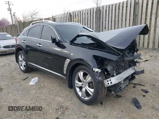 2009 Infiniti FX35 with VIN JNRAS18W59M150723, listed as a IAAI auction lot 41941858 with 1 mi miles. Bid and sale history available at carsss.com. Image 1.