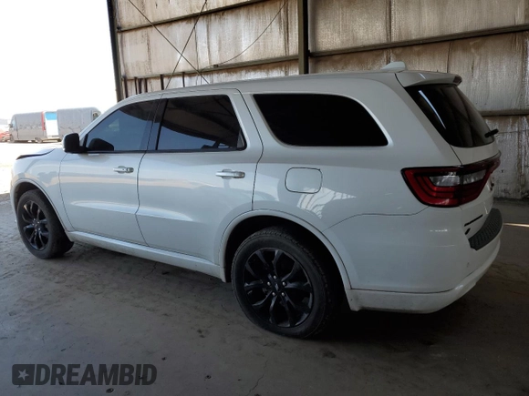 2019 Dodge Durango GT Plus with VIN 1C4RDJDG1KC743860, listed as a Copart auction lot 60695895 with 91,262 mi miles and Salvage title. Bid and sale history available at DreamBid. Image 2.