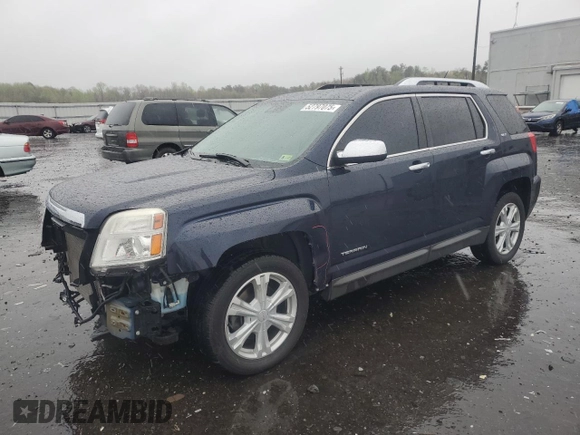 2017 GMC Terrain SLT with VIN 2GKFLUE39H6271254, listed as a Copart auction lot 52797075 with 89,598 mi miles and Salvage Title. Bid and sale history available at DreamBid. Image 1.