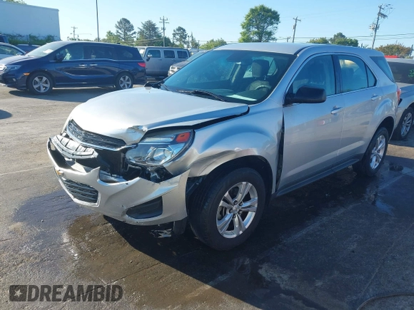 2017 Chevrolet Equinox LS with VIN 2GNALBEK4H1551895, listed as a IAAI auction lot 42030136 with 182,423 mi miles and . Bid and sale history available at carsss.com. Image 2.