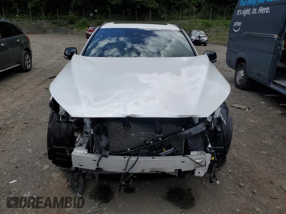2024 Infiniti QX55 Luxe with VIN 3PCAJ5JRXRF104229, listed as a Copart auction lot 58097004 with 4,735 mi miles and Salvage title. Bid and sale history available at DreamBid. Image 5.