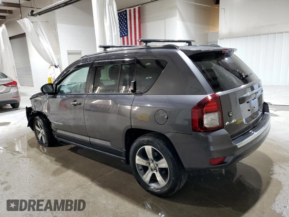 2017 Jeep Compass High Altitude with VIN 1C4NJDEB7HD177122, listed as a Copart auction lot 60293295 with 115,564 mi miles and Salvage title. Bid and sale history available at DreamBid. Image 2.