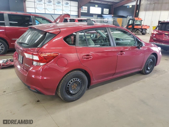 2018 Subaru Impreza with VIN 4S3GTAA63J1708074, listed as a Copart auction lot 50490315 with 119,470 mi miles and Salvage Title. Bid and sale history available at carsss.com. Image 3.