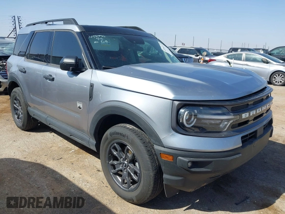 2023 Ford Bronco Sport Big Bend with VIN 3FMCR9B67PRE32454, listed as a IAAI auction lot 42096978 with 12,750 mi miles and . Bid and sale history available at DreamBid. Image 1.
