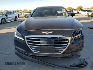 2017 Genesis G80 3.8L with VIN KMHGN4JE4HU192928, listed as a Copart auction lot 81608974 with 93,032 mi miles and Salvage Title. Bid and sale history available at DreamBid. Image 5.