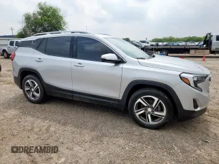 2021 GMC Terrain SLT with VIN 3GKALPEV4ML313400, listed as a Copart auction lot 59043905 with Not provided miles and Salvage title. Bid and sale history available at DreamBid. Image 4.