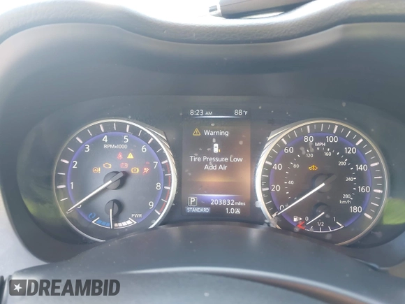 2014 Infiniti Q50 Hybrid Premium with VIN JN1AV7AP2EM690136, listed as a IAAI auction lot 42481510 with 203,832 mi miles and . Bid and sale history available at DreamBid. Image 7.
