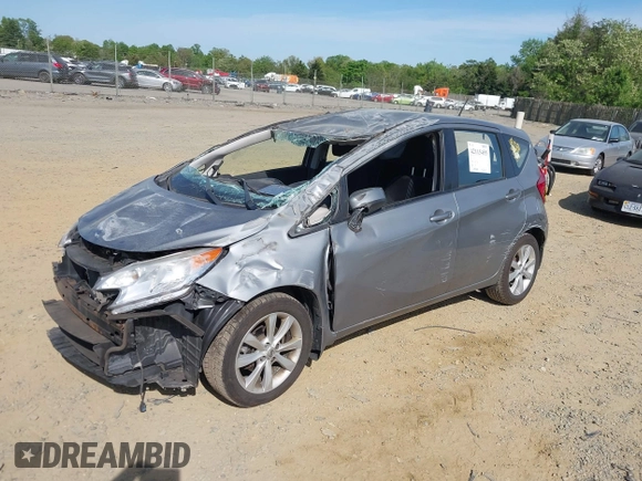 2015 Nissan Note SV with VIN 3N1CE2CPXFL390347, listed as a IAAI auction lot 42115455 with 117,924 mi miles and . Bid and sale history available at DreamBid. Image 2.