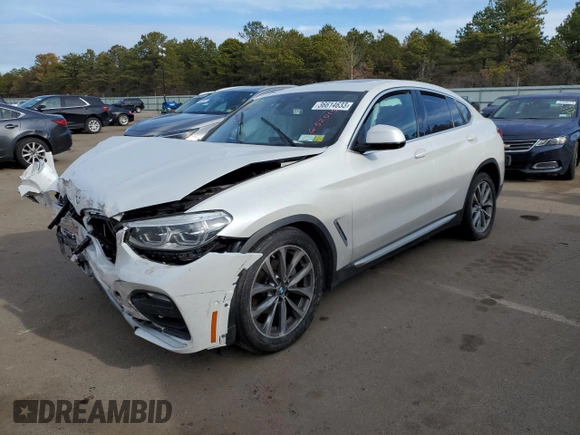 2019 BMW X4 xDrive30i z VIN 5UXUJ3C52KLG52015, wystawiony jako Copart lot #36614633 z przebiegiem Nie podano mil oraz . Historia ofert i sprzedaży dostępna na DreamBid. Obrazek 1.