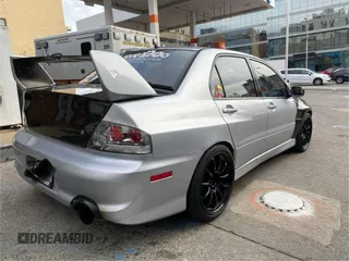 2005 Mitsubishi Lancer Evolution VIII with VIN JA3AH86D85U010182, listed as a Copart auction lot 81148944 with 154,450 mi miles and Clean Title. Bid and sale history available at carsss.com. Image 4.