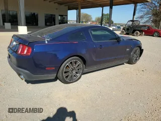 2012 Ford Mustang GT Premium with VIN 1ZVBP8CF6C5288565, listed as a Copart auction lot 48349235 with 157,347 mi miles and Salvage Title. Bid and sale history available at DreamBid. Image 3.