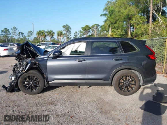 2024 Honda CR-V Sport-L with VIN 7FARS5H80RE020146, listed as a IAAI auction lot 41566333 with 12,603 mi miles and . Bid and sale history available at DreamBid. Image 14.