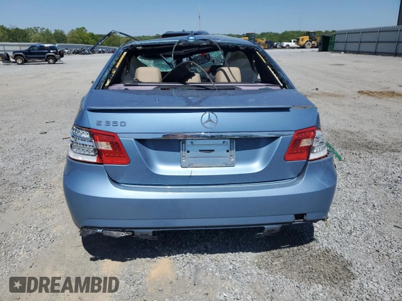 2012 Mercedes-Benz E 350 Luxury with VIN WDDHF5KB0CA647399, listed as a Copart auction lot 53470335 with Not provided miles and Salvage title. Bid and sale history available at DreamBid. Image 6.