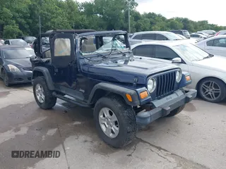 2006 Jeep Wrangler SE with VIN 1J4FA29156P739521, listed as a IAAI auction lot 42563566 with 117,281 mi miles and . Bid and sale history available at DreamBid. Image 1.