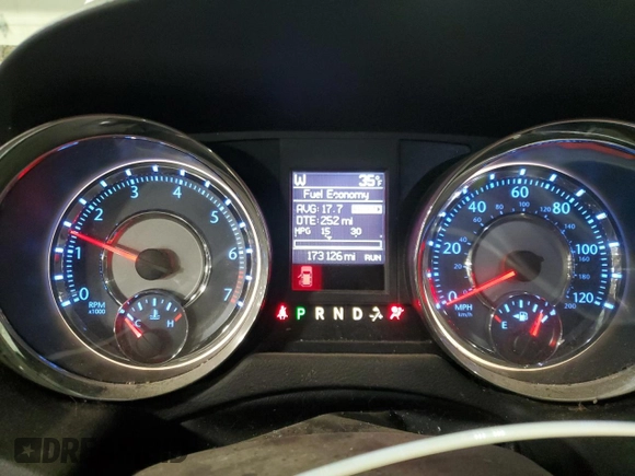 2014 Chrysler Town & Country Touring with VIN 2C4RC1BG0ER449691, listed as a Copart auction lot 88419865 with 173,126 mi miles and Salvage Title. Bid and sale history available at carsss.com. Image 9.