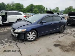 2009 Honda Civic LX z VIN 2HGFA16559H516588, wystawiony jako Copart lot #59803185 z przebiegiem 131 692 mil mil oraz Szkoda całkowita • Salvage title. Historia ofert i sprzedaży dostępna na DreamBid. Obrazek 1.
