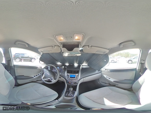 2014 Hyundai Accent GS with VIN KMHCT5AE1EU145619, listed as a Copart auction lot 43746195 with 121,357 mi miles and Salvage Title. Bid and sale history available at carsss.com. Image 16.
