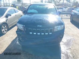 2011 Jeep Compass with VIN 1J4NF1FB6BD180447, listed as a IAAI auction lot 41575014 with 130,694 mi miles. Bid and sale history available at carsss.com. Image 12.