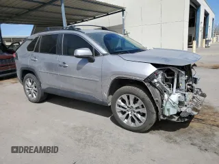 2020 Toyota RAV4 XLE Premium with VIN 2T3C1RFV9LC036563, listed as a Copart auction lot 50310165 with 79,738 mi miles and Salvage Title. Bid and sale history available at carsss.com. Image 4.