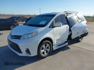 2019 Toyota Sienna LE Auto Access Seat with VIN 5TDKZ3DC7KS985028, listed as a IAAI auction lot 41757413 with 65,865 mi miles and . Bid and sale history available at DreamBid. Image 2.