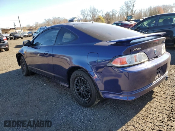 2006 Acura RSX with VIN JH4DC54816S007931, listed as a Copart auction lot 80239664 with 166,886 mi miles and Salvage Title. Bid and sale history available at carsss.com. Image 2.