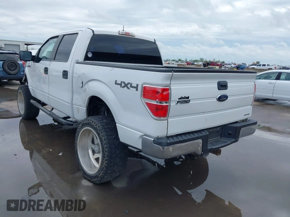 2014 Ford F-150 XL with VIN 1FTFW1EF8EKD10436, listed as a IAAI auction lot 41903297 with 209,929 mi miles. Bid and sale history available at carsss.com. Image 3.