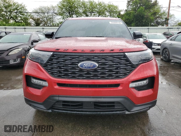 2024 Ford Explorer ST-Line с VIN 1FMSK8KH9RGA83478, выставлен на аукционе Copart как лот 55266735 с пробегом 8 895 миль миль и Списание • Salvage title. История ставок и продаж доступна на DreamBid. Изображение 5.
