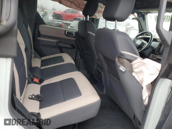 2021 Ford Bronco with VIN 1FMDE5BH9MLA96763, listed as a Copart auction lot 43749545 with 57,411 mi miles and Salvage Title. Bid and sale history available at DreamBid. Image 11.