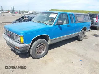 1992 GMC Sonoma with VIN 1GTDT19Z8N8524005, listed as a IAAI auction lot 42007337 with 216,704 mi miles and . Bid and sale history available at DreamBid. Image 2.
