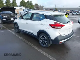 2018 Nissan Kicks SV with VIN 3N1CP5CU1JL521840, listed as a IAAI auction lot 41585895 with 79,824 mi miles and . Bid and sale history available at DreamBid. Image 3.