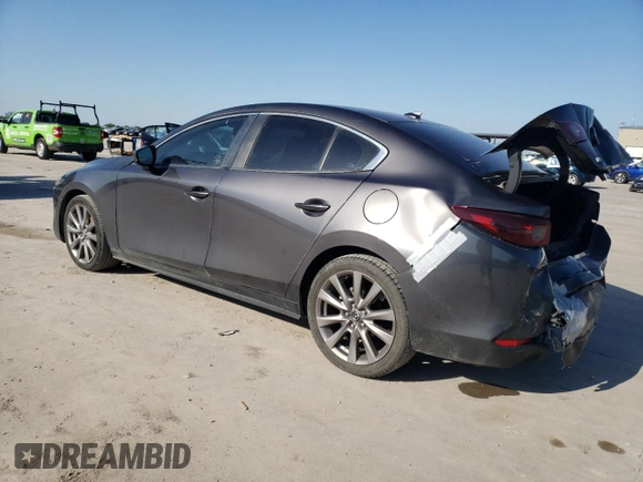 2019 Mazda 3 Preferred with VIN 3MZBPADL8KM110533, listed as a Copart auction lot 52118745 with 92,041 mi miles and Salvage Title. Bid and sale history available at DreamBid. Image 2.