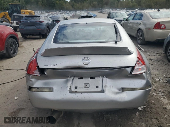 2003 Nissan 350Z with VIN JN1AZ34D73T103916, listed as a Copart auction lot 73709474 with 126,353 mi miles and Salvage Title. Bid and sale history available at carsss.com. Image 6.