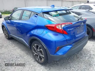 2020 Toyota C-HR LE with VIN JTNKHMBX1L1077246, listed as a IAAI auction lot 42045560 with 16,109 mi miles. Bid and sale history available at carsss.com. Image 3.