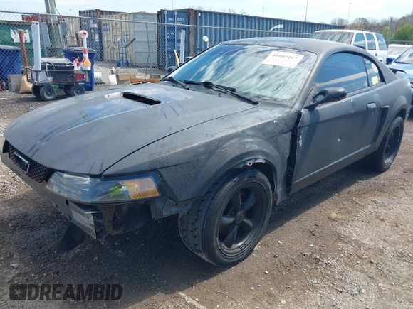 2004 Ford Mustang Standard with VIN 1FAFP40614F176095, listed as a IAAI auction lot 41907117 with 217,072 mi miles. Bid and sale history available at carsss.com. Image 6.