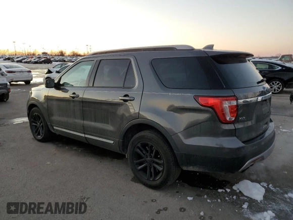 2017 Ford Explorer XLT with VIN 1FM5K7DH9HGA87291, listed as a Copart auction lot 87955855 with 123,480 mi miles and Salvage Title. Bid and sale history available at carsss.com. Image 2.