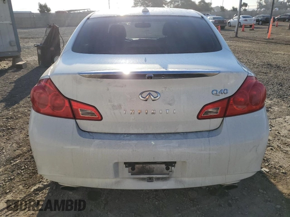 2015 Infiniti Q40 with VIN JN1CV6AP5FM503735, listed as a Copart auction lot 81282974 with 118,402 mi miles and Salvage Title. Bid and sale history available at carsss.com. Image 6.
