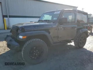 2022 Jeep Wrangler Willys Sport z VIN 1C4HJXAG8NW224898, wystawiony jako Copart lot #47899775 z przebiegiem 29 623 mil mil oraz Szkoda całkowita • Salvage title. Historia ofert i sprzedaży dostępna na DreamBid. Obrazek 1.
