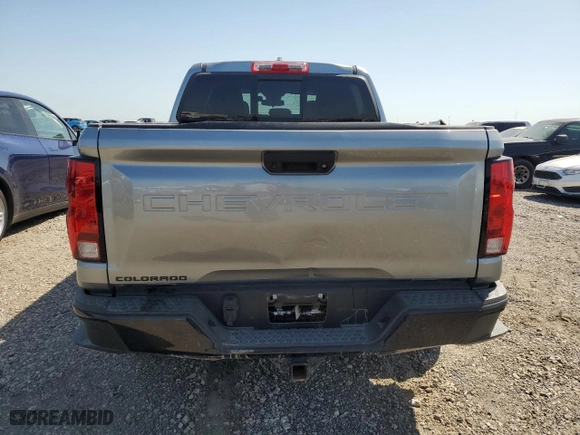 2024 Chevrolet Colorado 4WD Trail Boss with VIN 1GCPTEEK5R1129596, listed as a Copart auction lot 52035815 with 20,264 mi miles and Salvage Title. Bid and sale history available at carsss.com. Image 6.