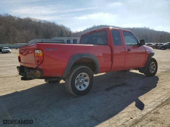 2008 Mazda B-Series 4WD Truck with VIN 4F4ZR47E08PM02665, listed as a Copart auction lot 45458585 with 148,821 mi miles and Salvage Title. Bid and sale history available at carsss.com. Image 3.