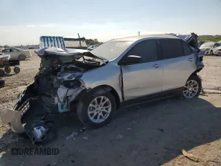 2019 Chevrolet Equinox LS with VIN 3GNAXHEV9KS600991, listed as a Copart auction lot 47052365 with 0 mi miles and Non Repairable. Bid and sale history available at carsss.com. Image 1.