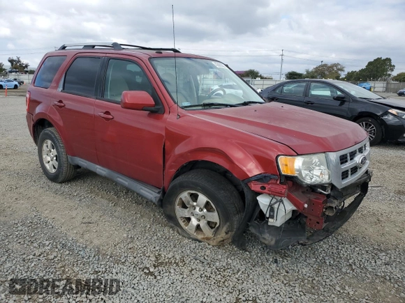 2012 Ford Escape Limited with VIN 1FMCU0E7XCKC67528, listed as a Copart auction lot 42862505 with 169,917 mi miles and Salvage Title. Bid and sale history available at DreamBid. Image 4.