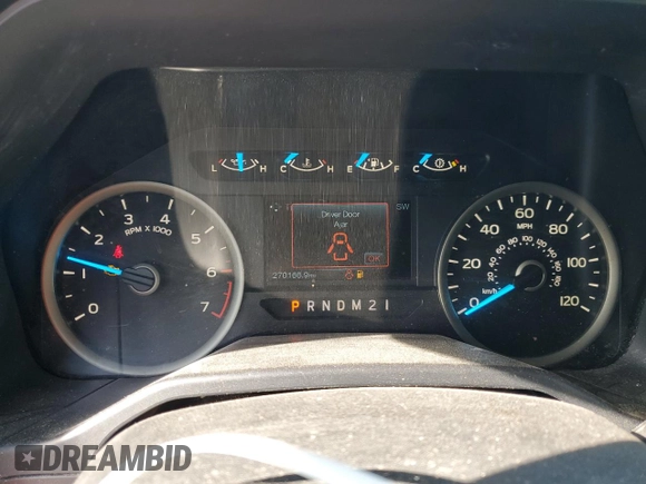 2015 Ford F-150 XLT with VIN 1FTEW1EF6FKD07564, listed as a Copart auction lot 50184605 with 270,166 mi miles and Salvage Title. Bid and sale history available at carsss.com. Image 9.
