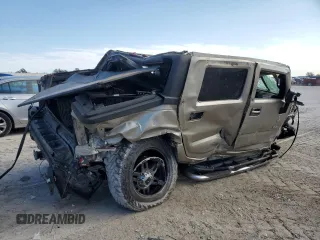 2006 Hummer H2 with VIN 5GRGN22U86H118771, listed as a Copart auction lot 88854375 with 0 mi miles and Non Repairable. Bid and sale history available at carsss.com. Image 3.